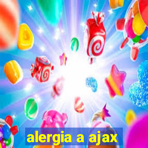 alergia a ajax